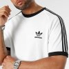 T-shirt Adidas koszulka biała krótki rękaw logo na piersi